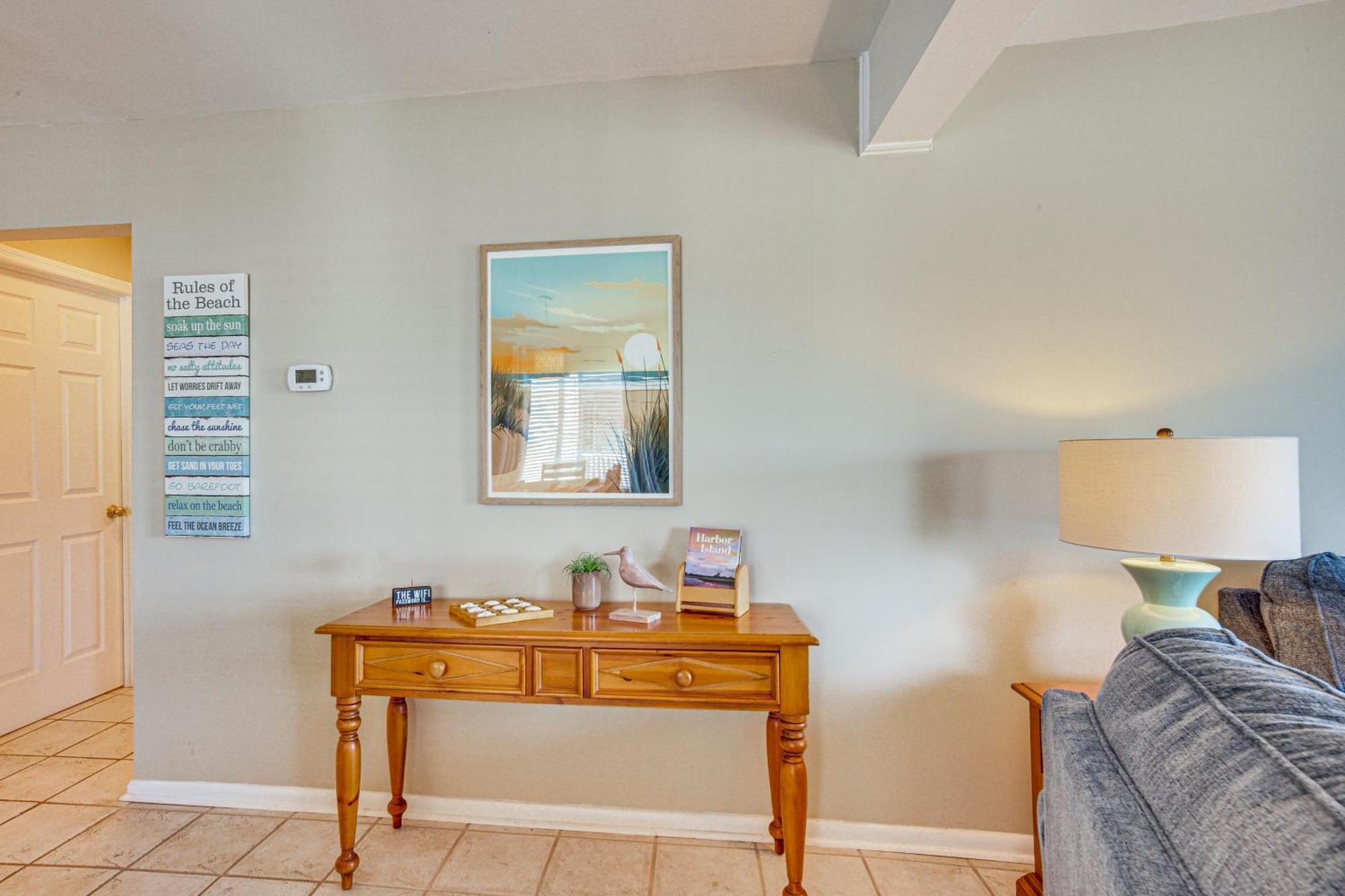 Harbor Island Condo With Deck - Steps To Beach! Oceanmarsh Subdivision Exterior foto